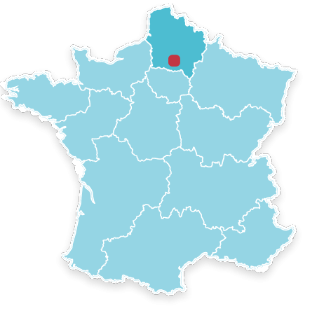 Oise en r�gion Hauts-de-France